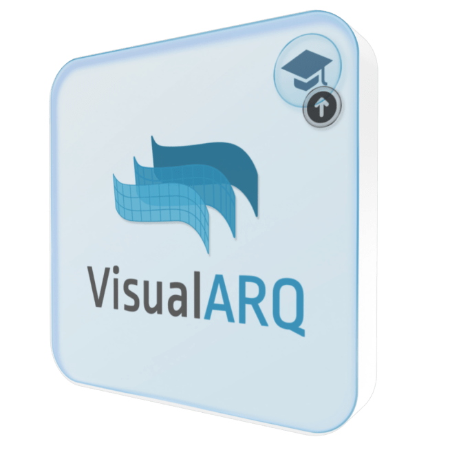 VisualARQ 3 Educational Upgrade Logo