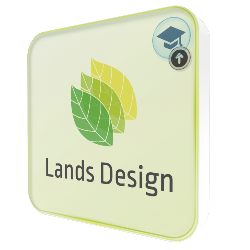 Lands Design 6 Plugin Educational Upgrade Logo