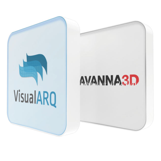 VisualARQ 3 and Savanna3D Commercial Bundle Logo