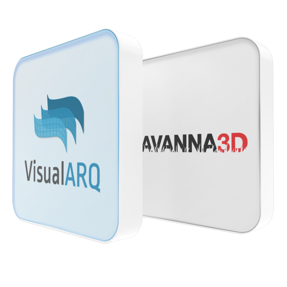 VisualARQ 3 and Savanna3D Commercial Bundle Logo